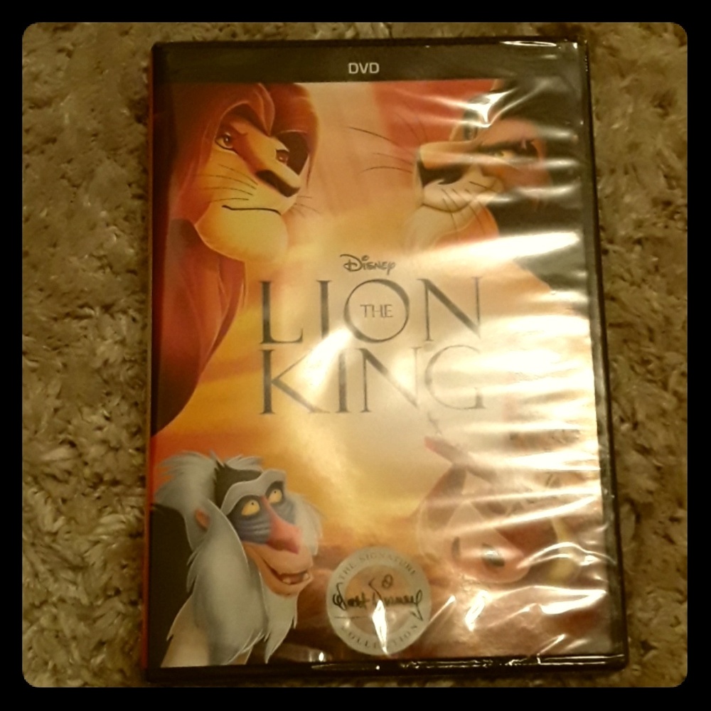 Lion King DVD 2017